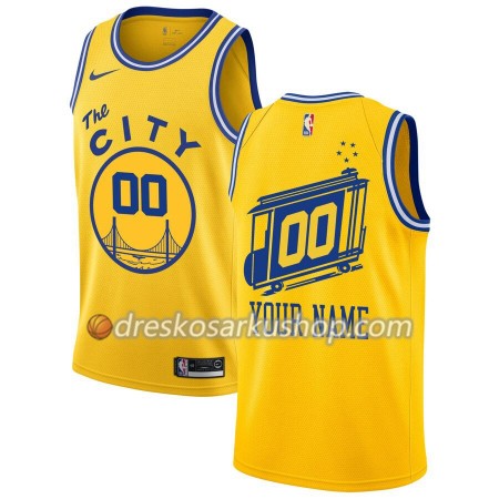 Muški NBA Dres Golden State Warriors Personalizirani Nike 2019-20 Hardwood Classics Swingman